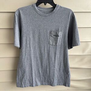 Patagonia Shirt Mens Small Gray Short Sleeve Outdoor Hiking